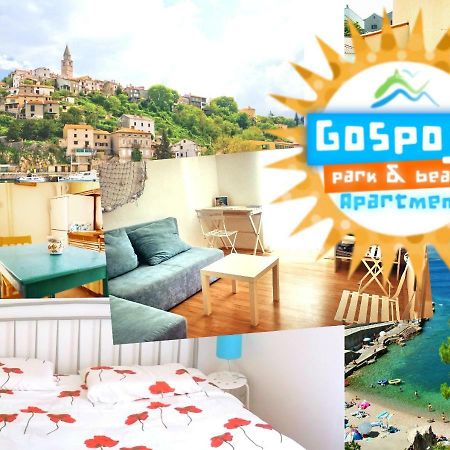 Gospoja Park & Beach Apartment Vrbnik Eksteriør bilde