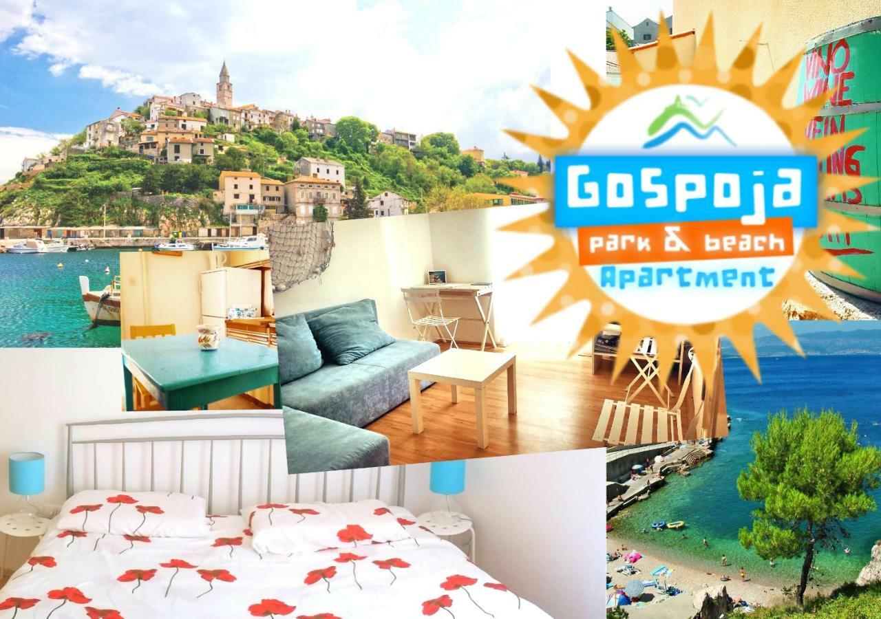 Gospoja Park & Beach Apartment Vrbnik Eksteriør bilde
