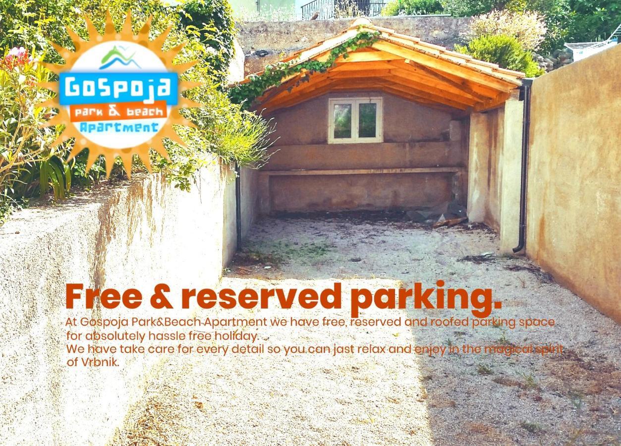 Gospoja Park & Beach Apartment Vrbnik Eksteriør bilde