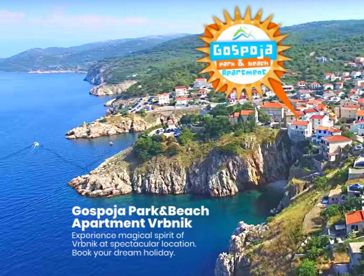 Gospoja Park & Beach Apartment Vrbnik Eksteriør bilde